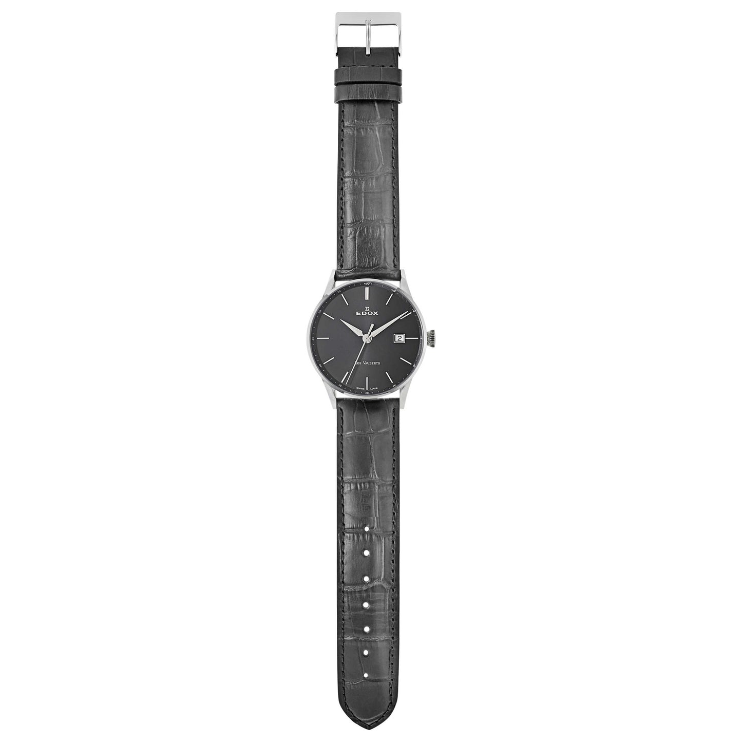 Edox Les Vauberts Men's Swiss Quartz (Battery-Powered) Watch 70172-3N-NIN - Image #8