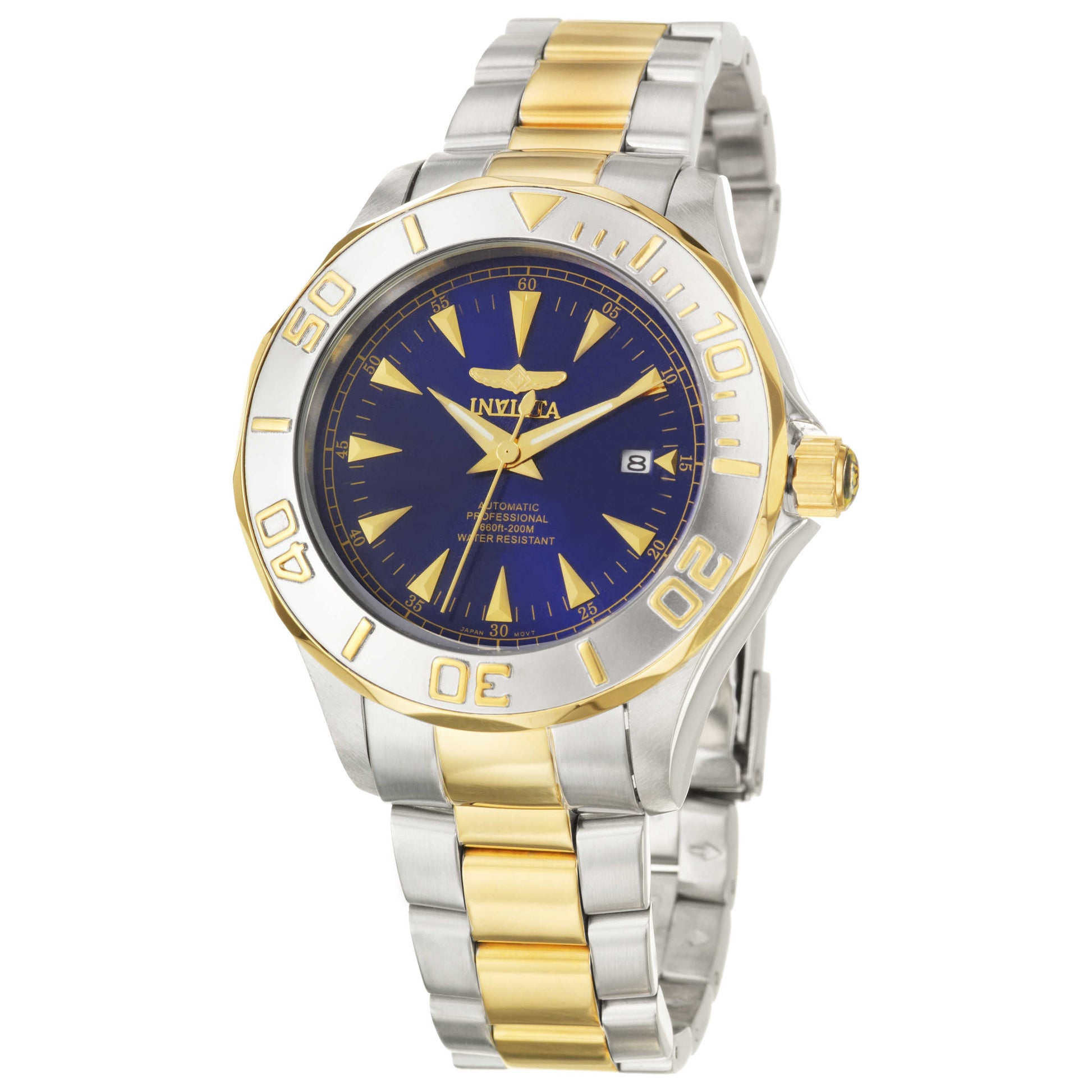Front view of Invicta Pro Diver Men's Automatic Watch 7038