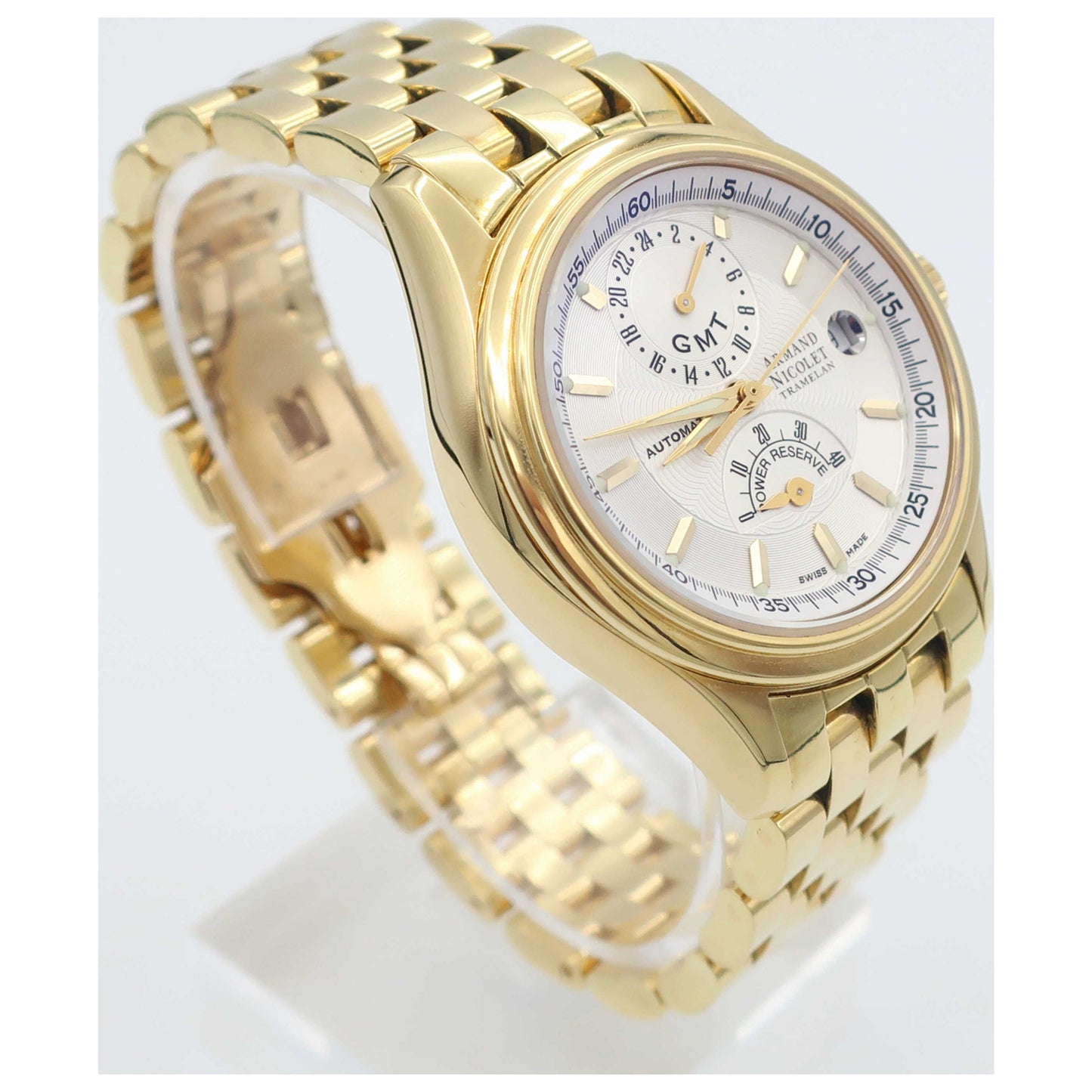 Armand Nicolet Hunter Men's Automatic Watch 7043A-AG-M7040-PO - Image #3