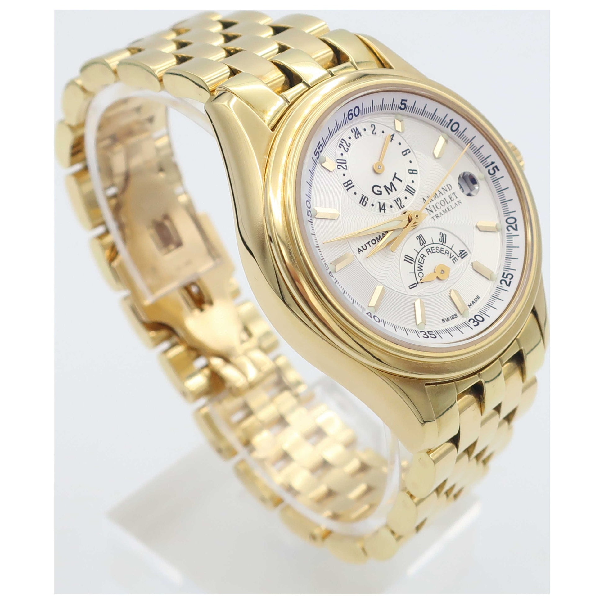 Armand Nicolet Hunter Men's Automatic Watch 7043A-AG-M7040-PO - Image #3
