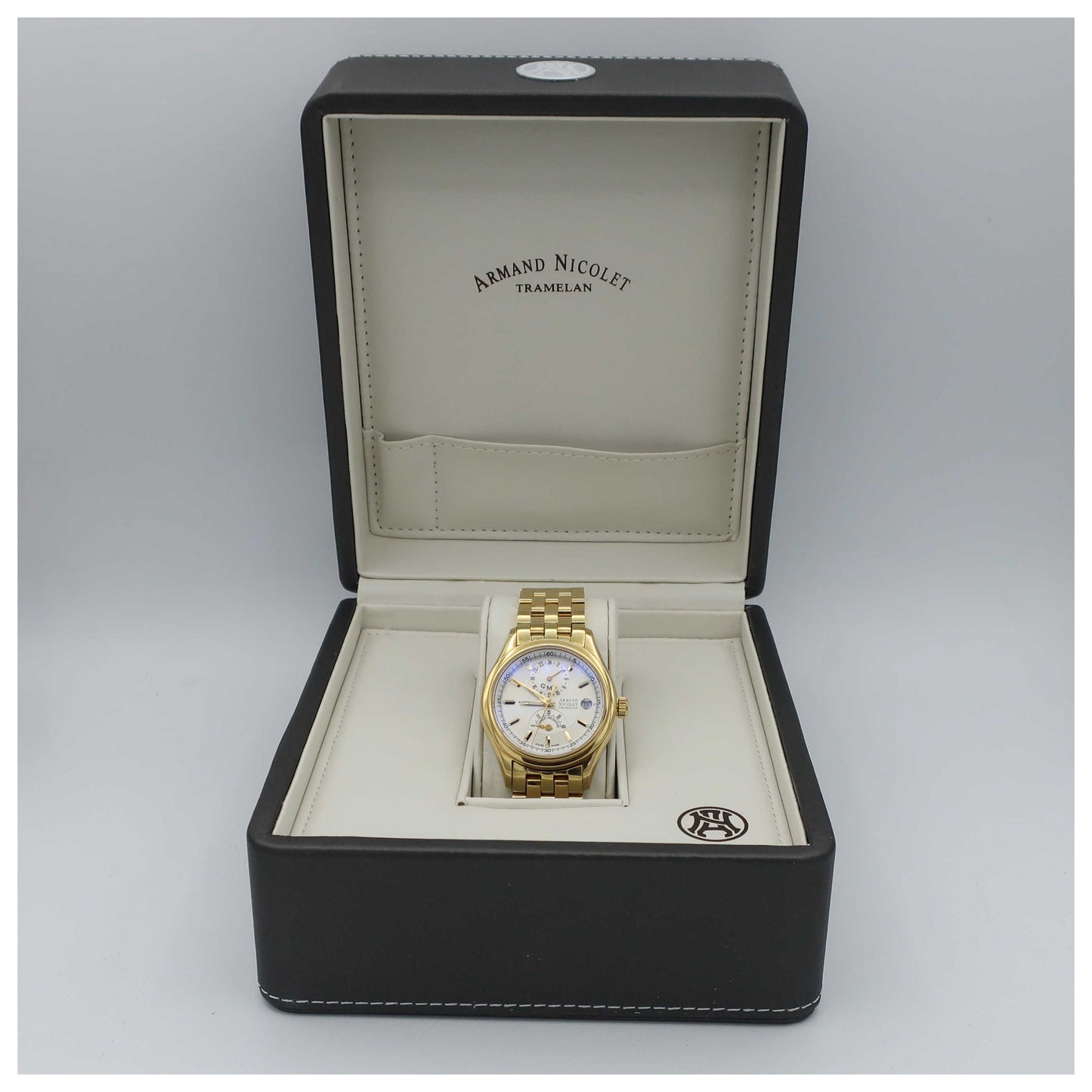 Armand Nicolet Hunter Men's Automatic Watch 7043A-AG-M7040-PO - Image #6