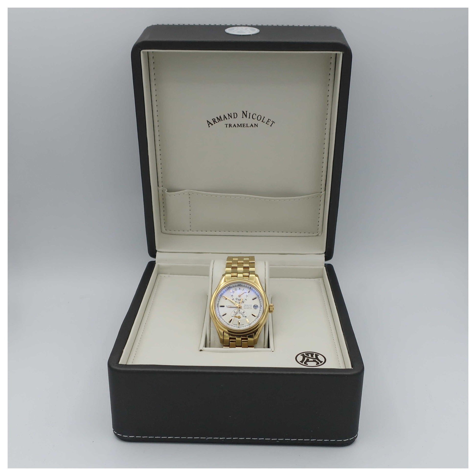 Armand Nicolet Hunter Men's Automatic Watch 7043A-AG-M7040-PO - Image #6