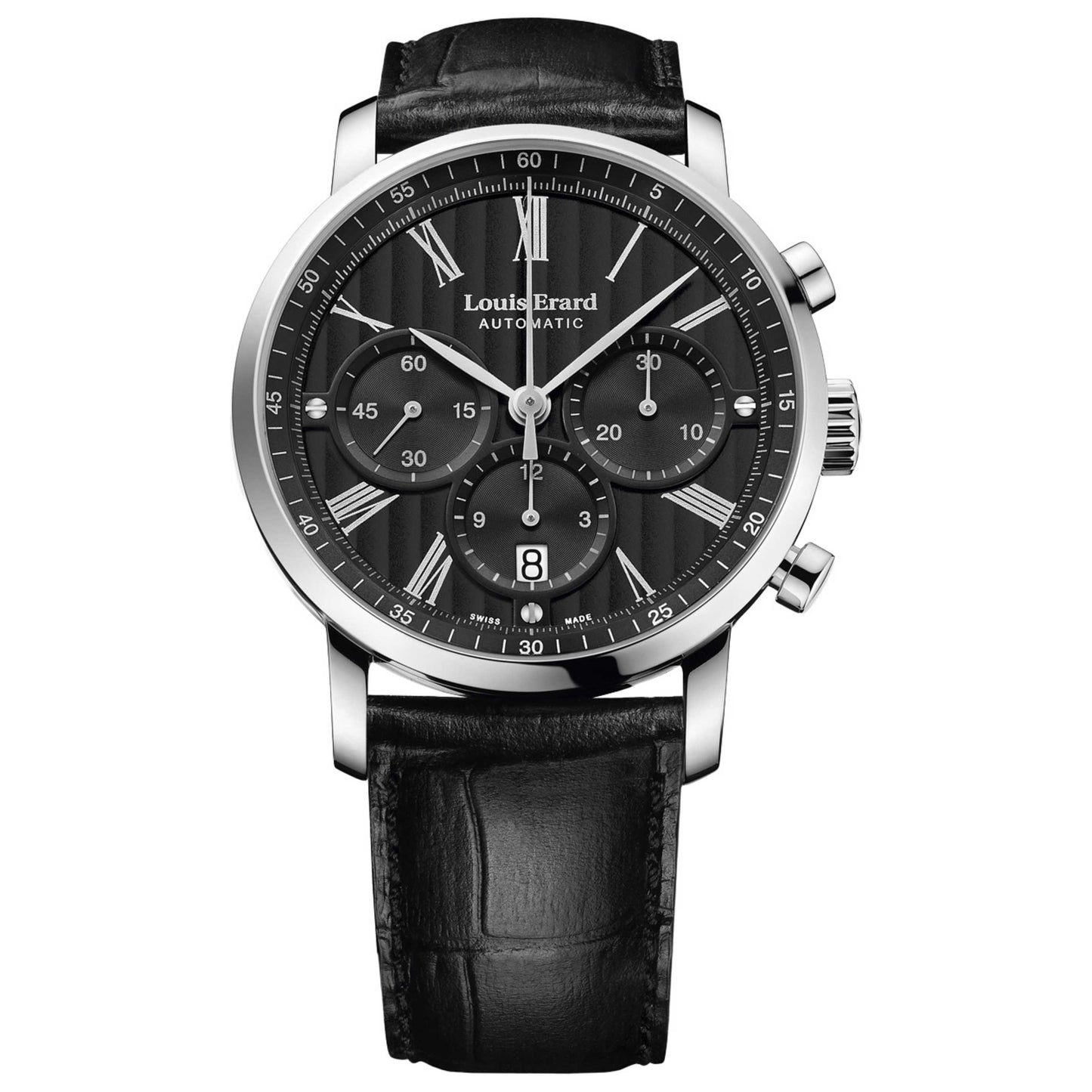 Front view of Louis Erard Excellence Men's Automatic Watch 71231AA02BDC51