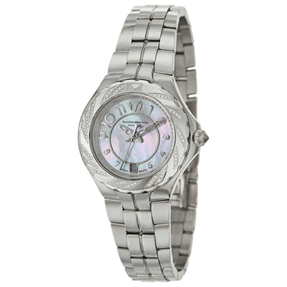Front view of TechnoMarine Sea Pearl Women's Swiss Quartz (Battery-Powered) Watch 713004