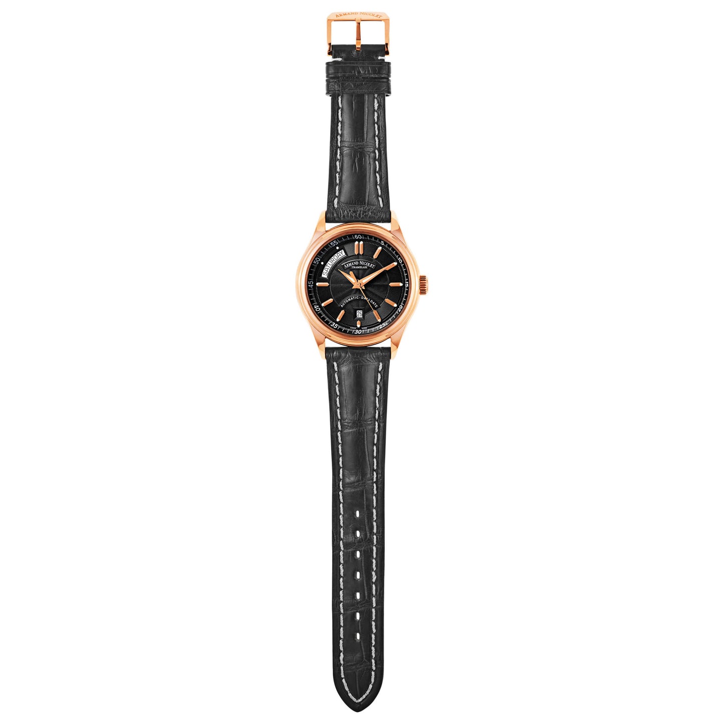 Armand Nicolet M02 Men's Automatic Watch 7141A-NR-P914NR2 - Image #8