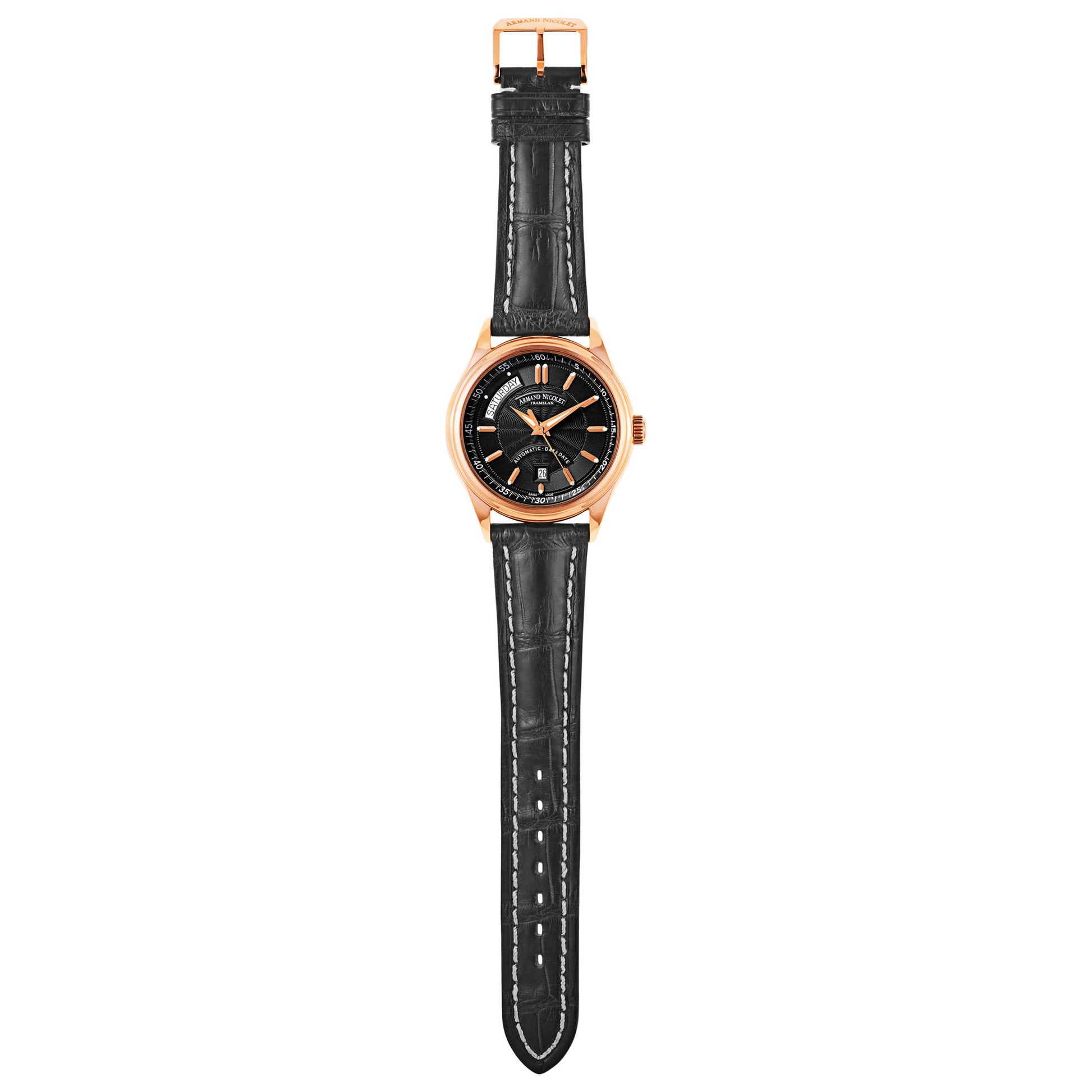 Armand Nicolet M02 Men's Automatic Watch 7141A-NR-P914NR2 - Image #8