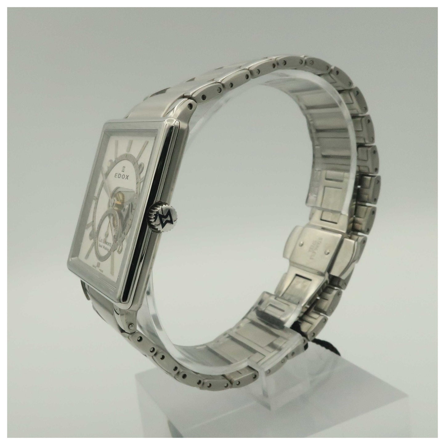 Edox Les Bemonts Men's Manual-Wind Watch 72012-3-AIN-PO - Image #4
