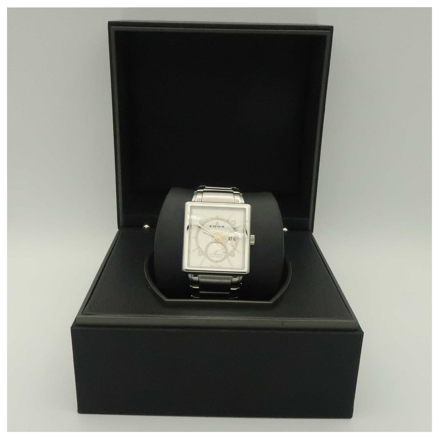 Edox Les Bemonts Men's Manual-Wind Watch 72012-3-AIN-PO - Image #6