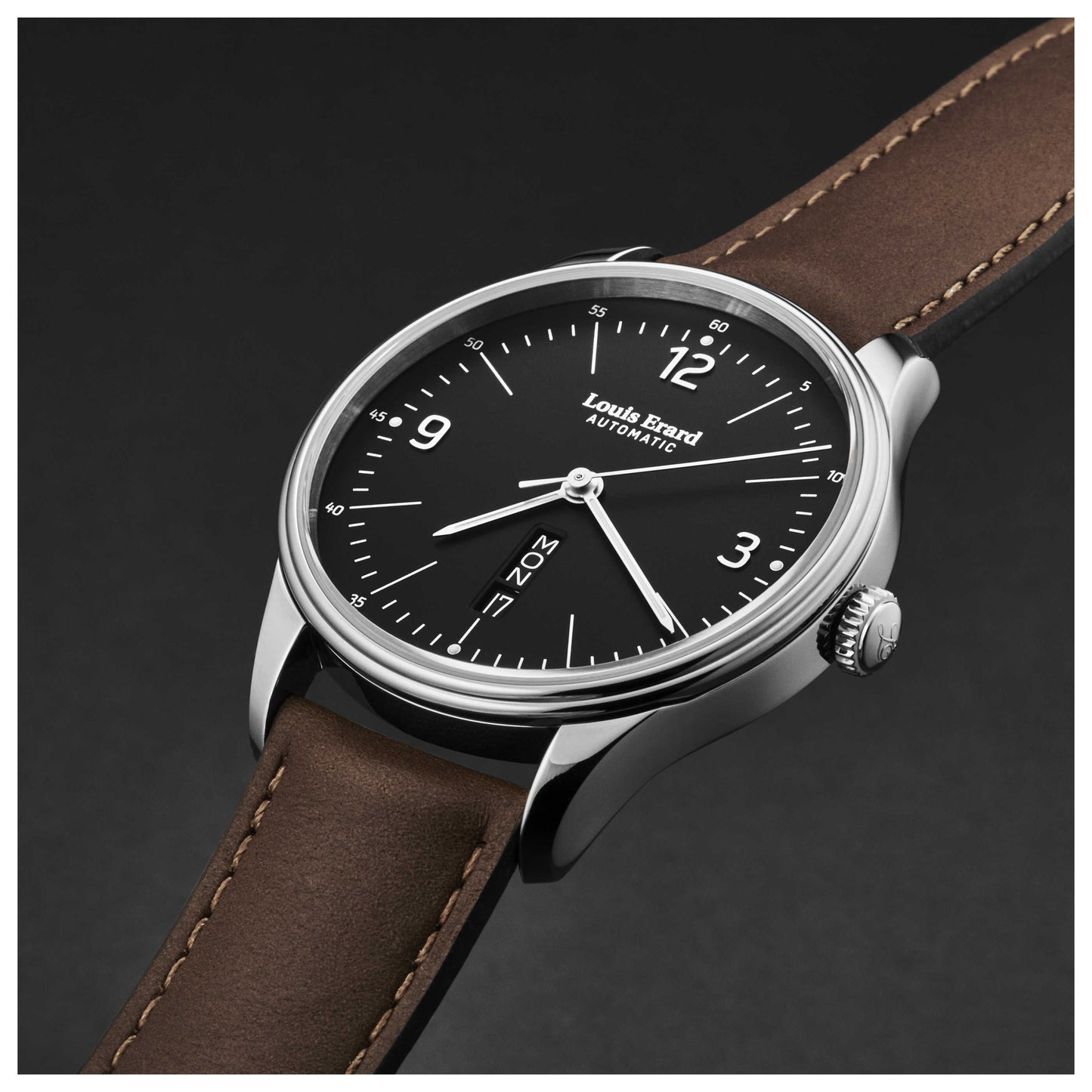 Louis Erard Heritage Men's Automatic Watch 72288AA02BVA01 - Image #2