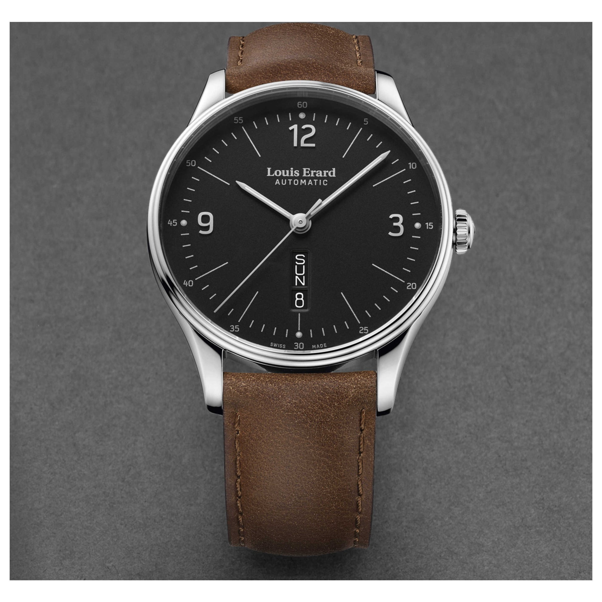 Louis Erard Heritage Men's Automatic Watch 72288AA02BVA01 - Image #3