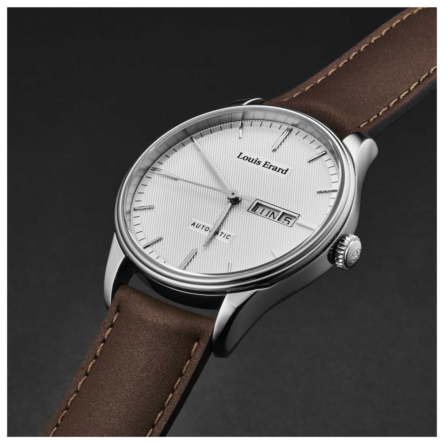 Louis Erard Heritage Men's Automatic Watch 72288AA21BVA01 - Image #2