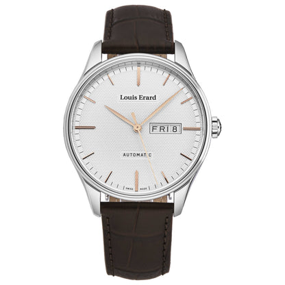 Front view of Louis Erard Heritage Men's Automatic Watch 72288AA31BAAC80