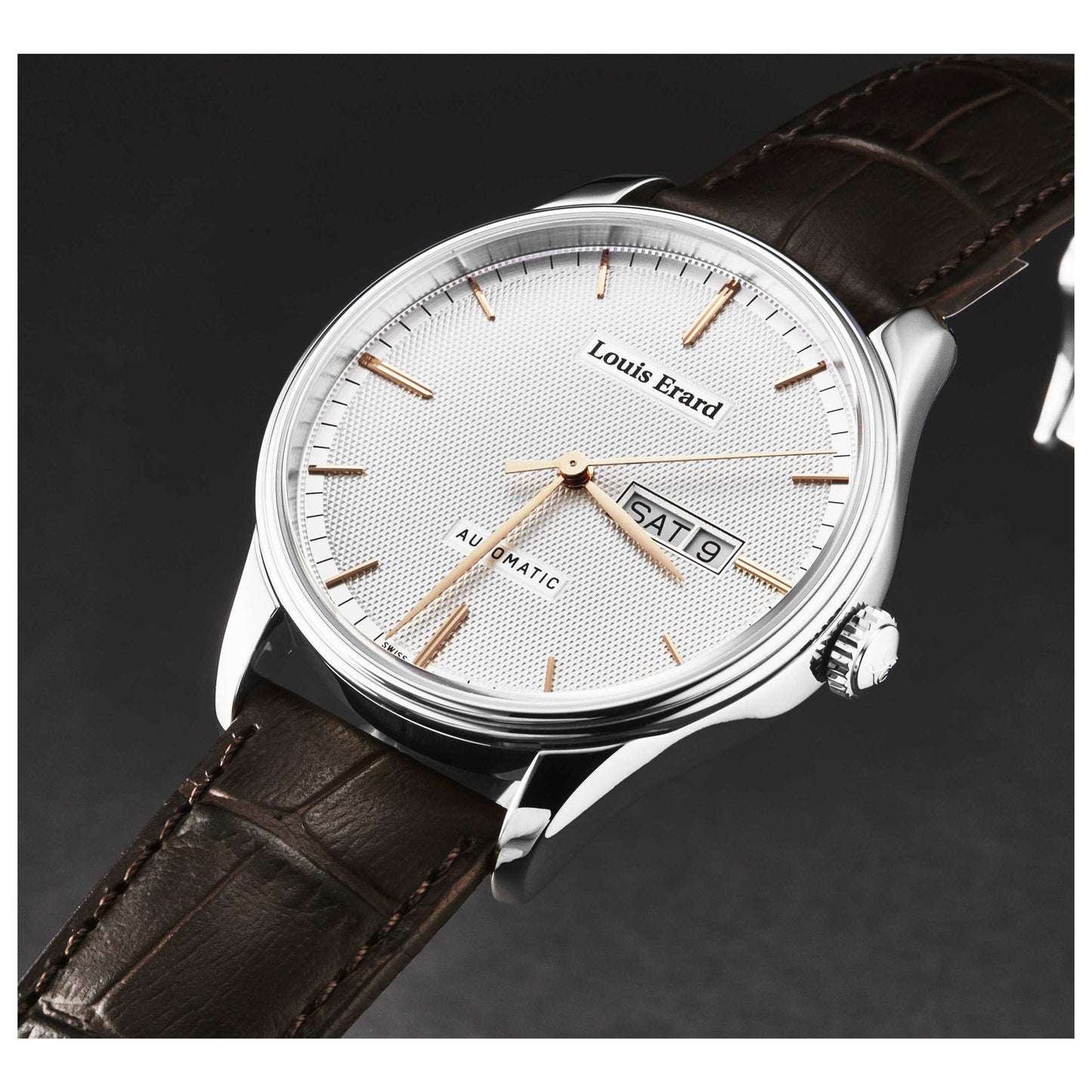 Louis Erard Heritage Men's Automatic Watch 72288AA31BAAC80 - Image #3