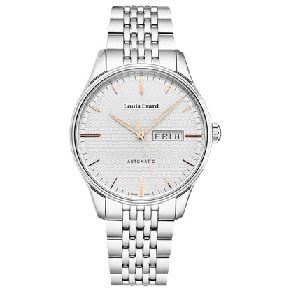 Front view of Louis Erard Heritage Men's Automatic Watch 72288AA31BMA88