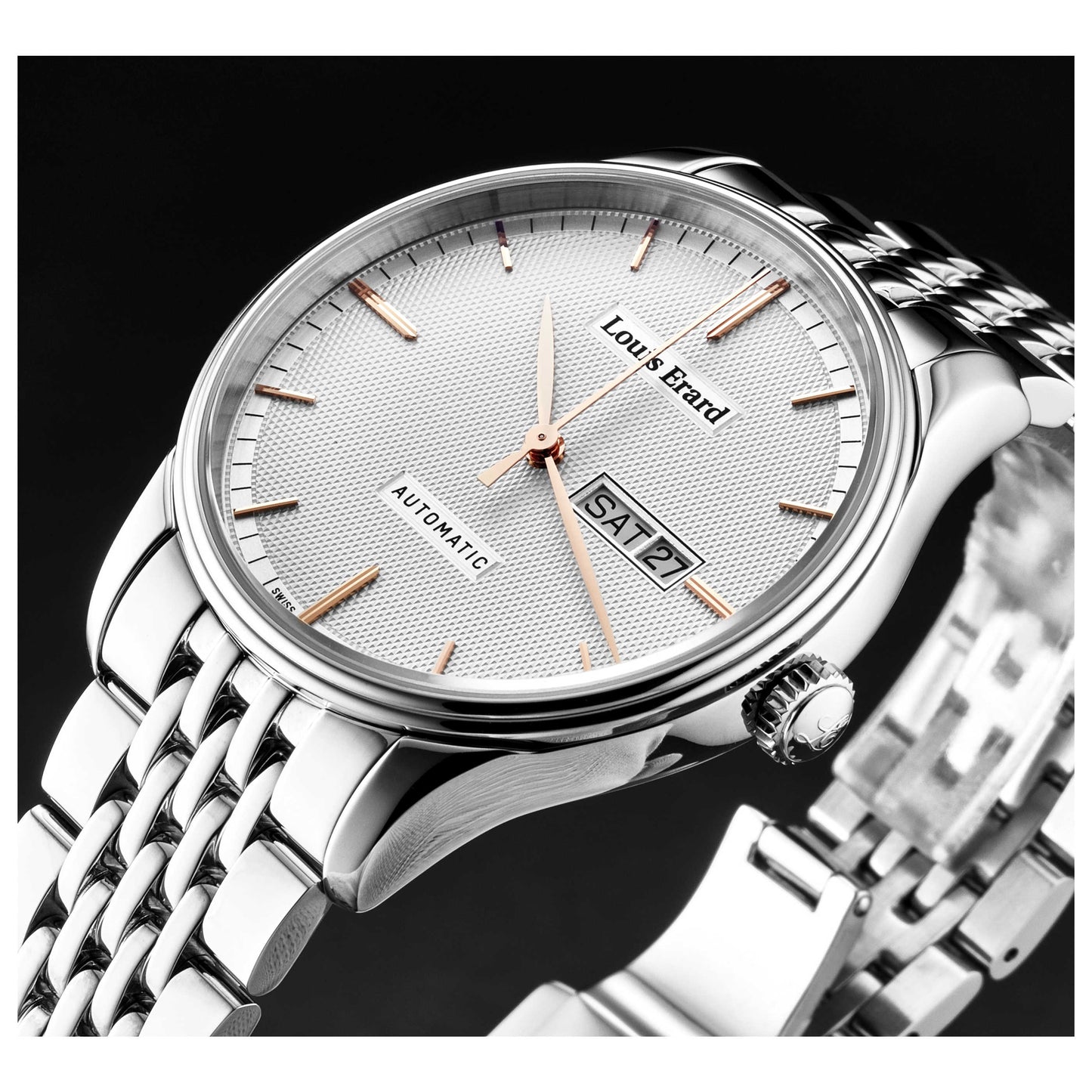 Louis Erard Heritage Men's Automatic Watch 72288AA31BMA88 - Image #3