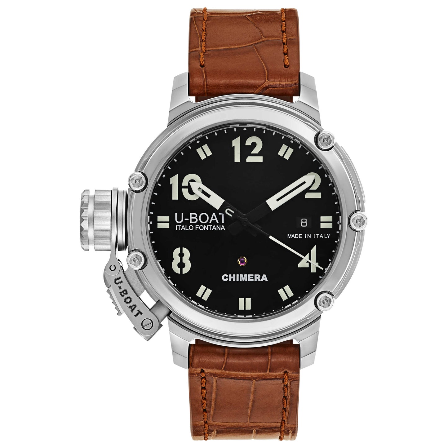 Front view of U-Boat Chimera Men's Automatic Watch 7228