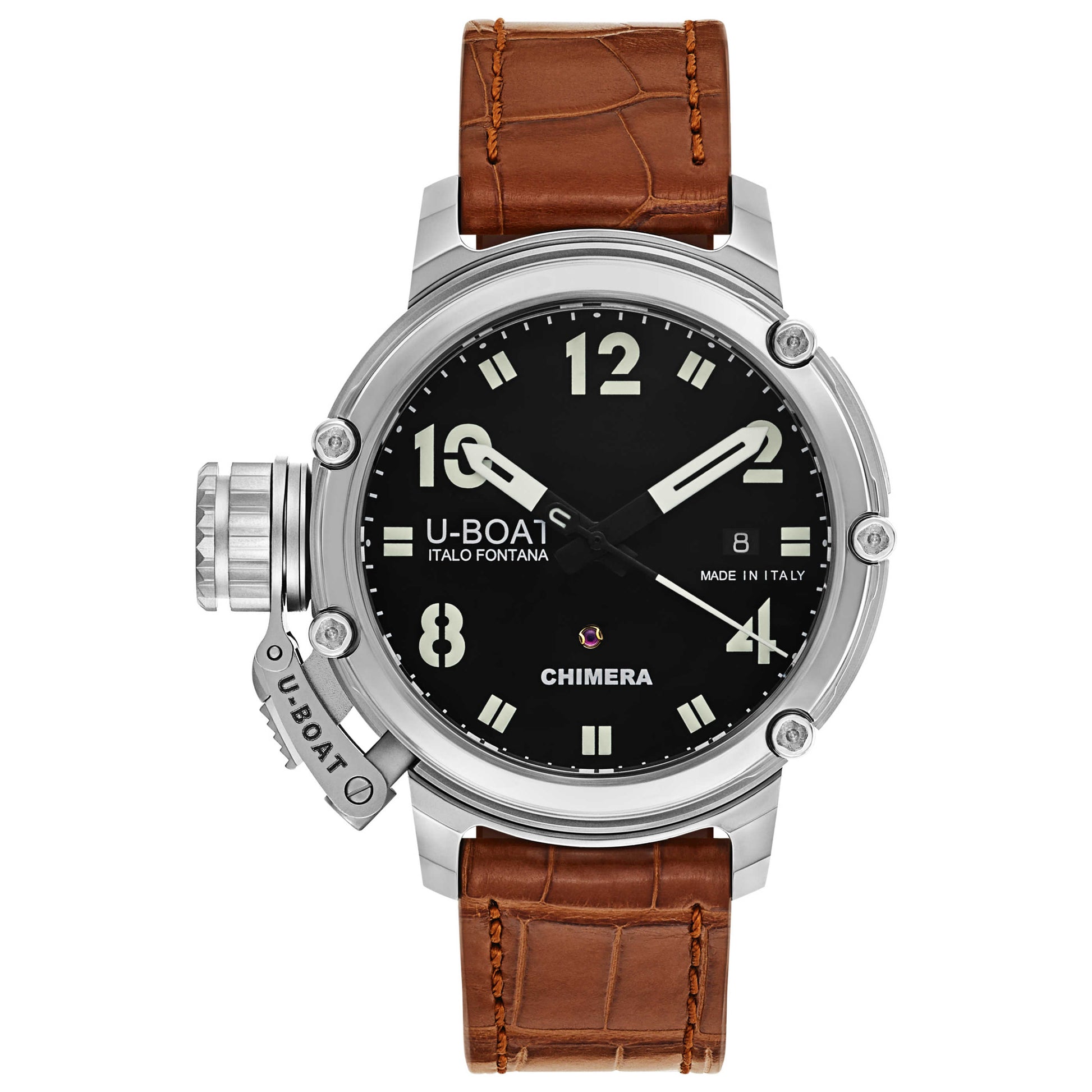 Front view of U-Boat Chimera Men's Automatic Watch 7228