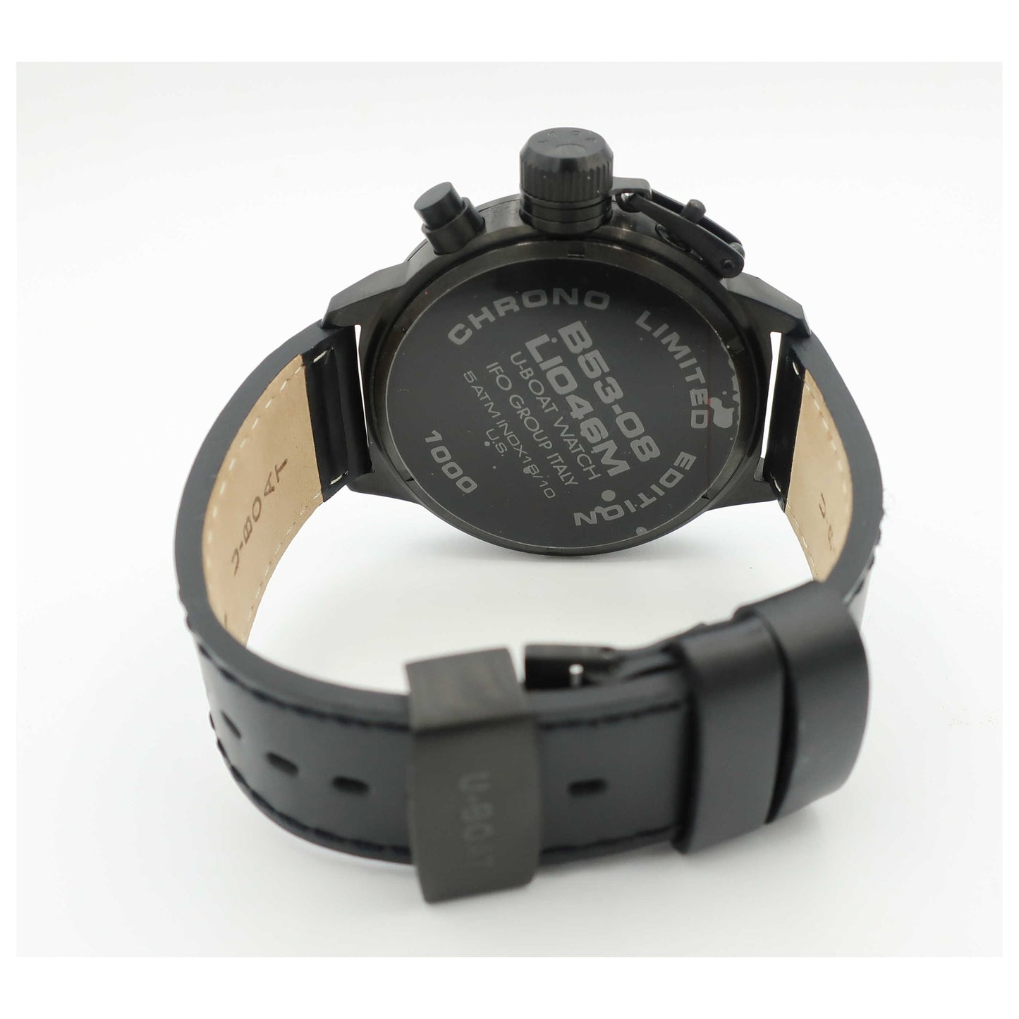 U-Boat Left Hook Men's Japanese Quartz (Battery-Powered) Watch 7249-SD - Image #2