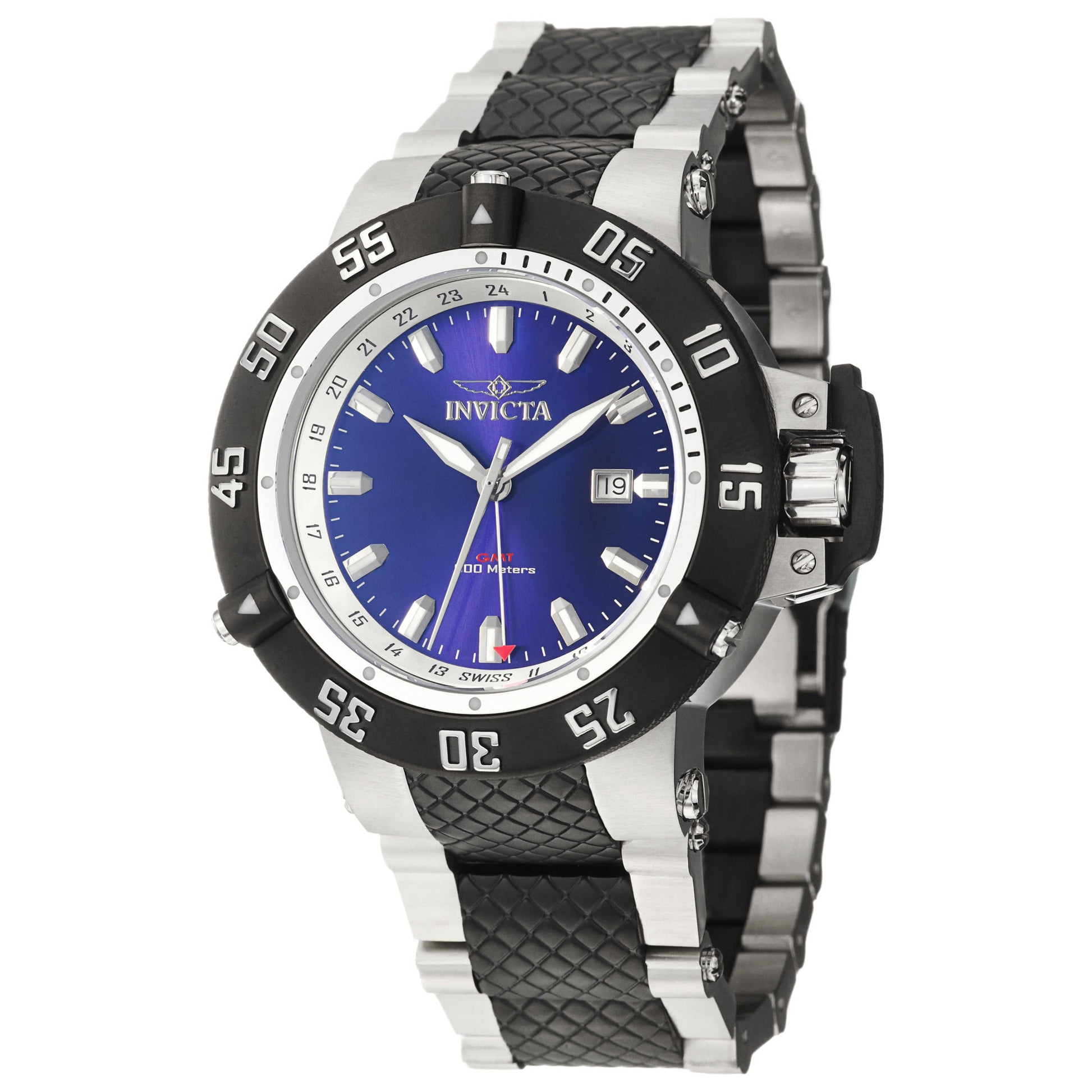 Front view of Invicta Subaqua Men's Swiss Quartz (Battery-Powered) Watch 7256