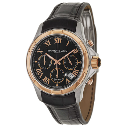 Front view of Raymond Weil Parsifal Men's Automatic Watch 7260-SC5-00208