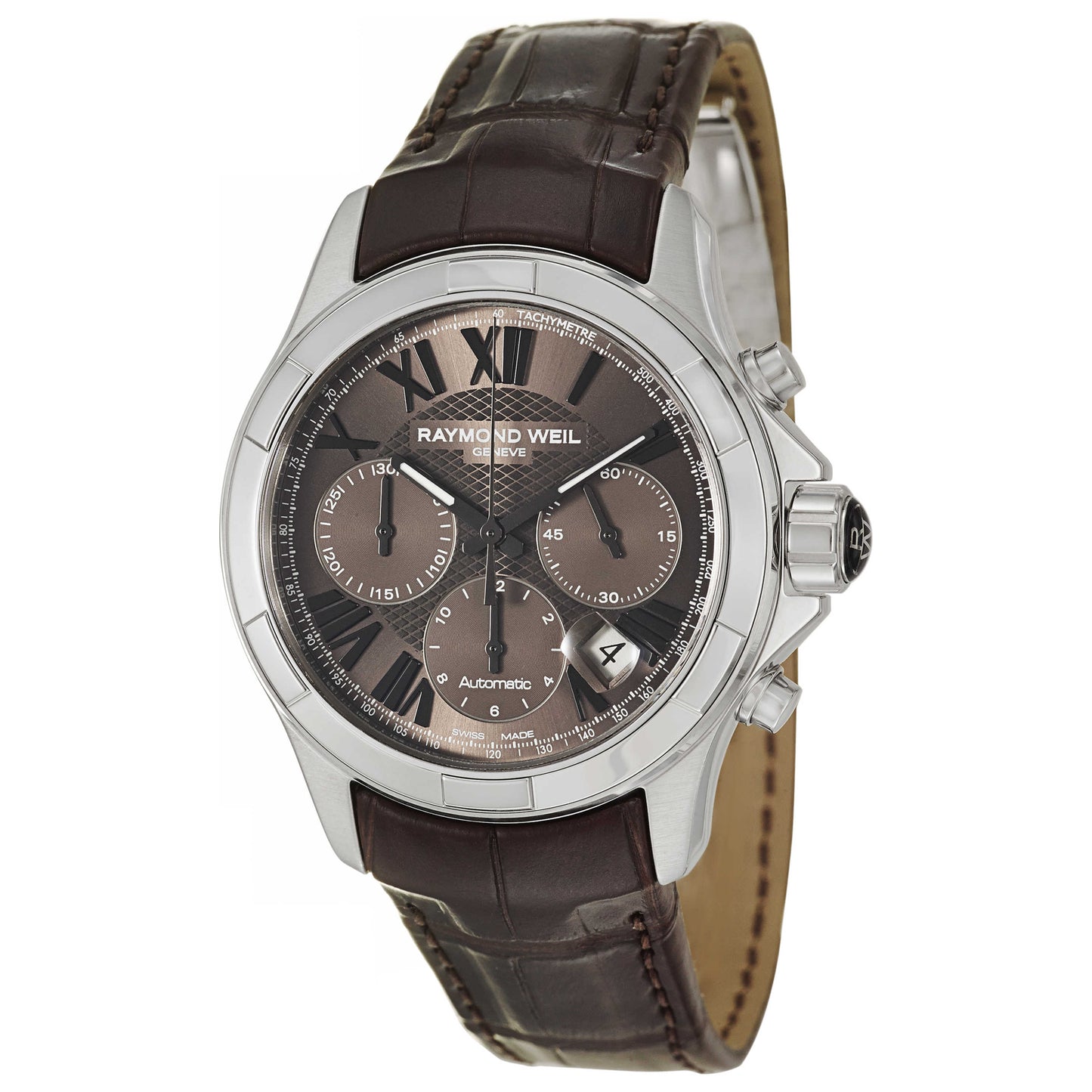 Front view of Raymond Weil Parsifal Men's Automatic Watch 7260-STC-00718