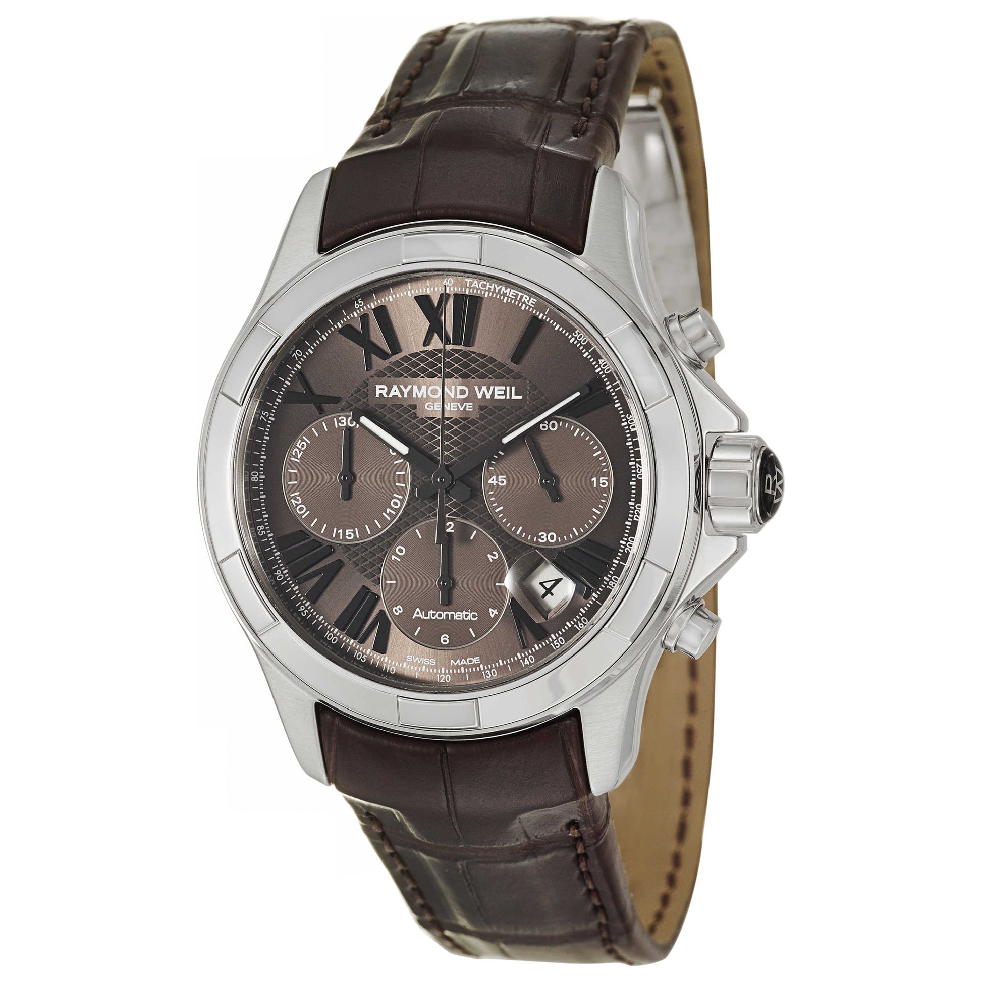 Front view of Raymond Weil Parsifal Men's Automatic Watch 7260-STC-00718