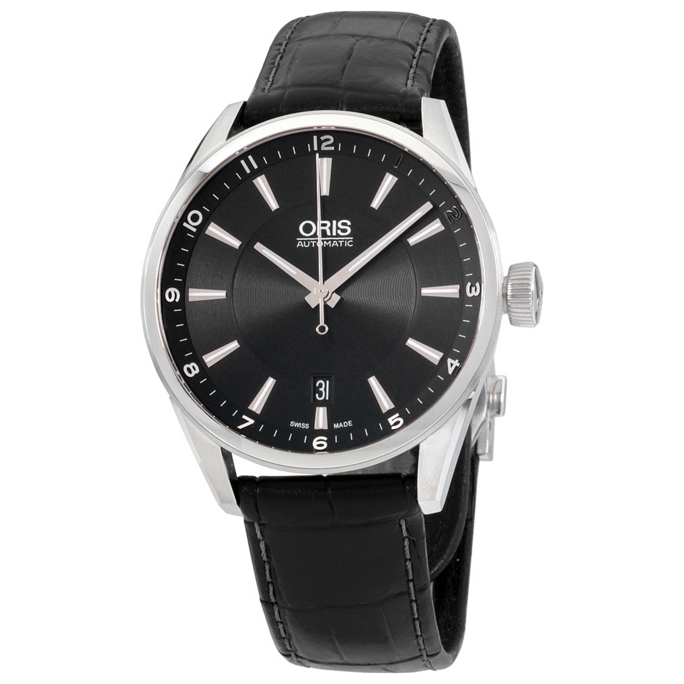 Oris Men's Watch 73377134034LSBLK – Ashford.com