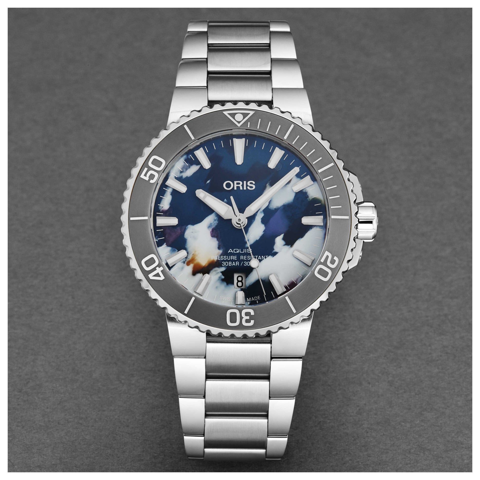 Oris Aquis Women's Automatic Watch 73377664150SET - Image #6