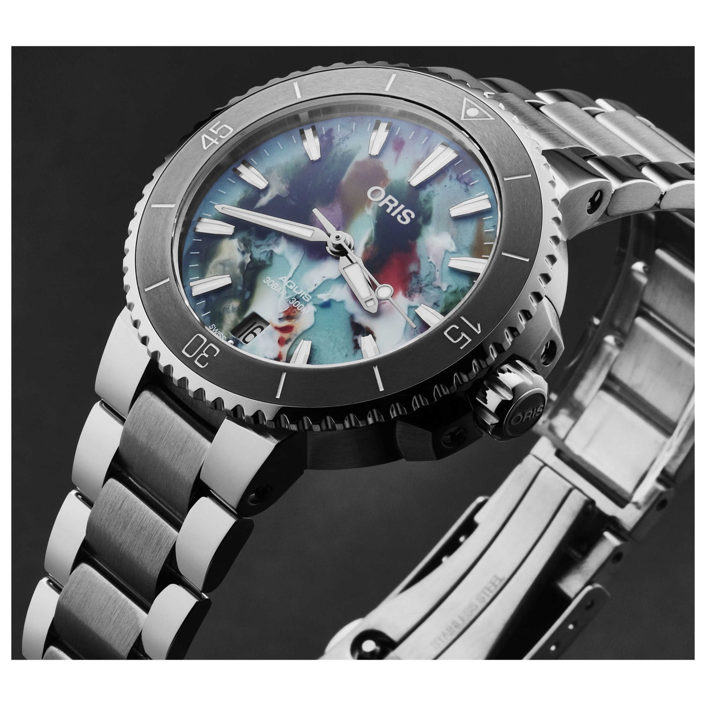 Oris Aquis Men's Automatic Watch 73377704150SET - Image #3