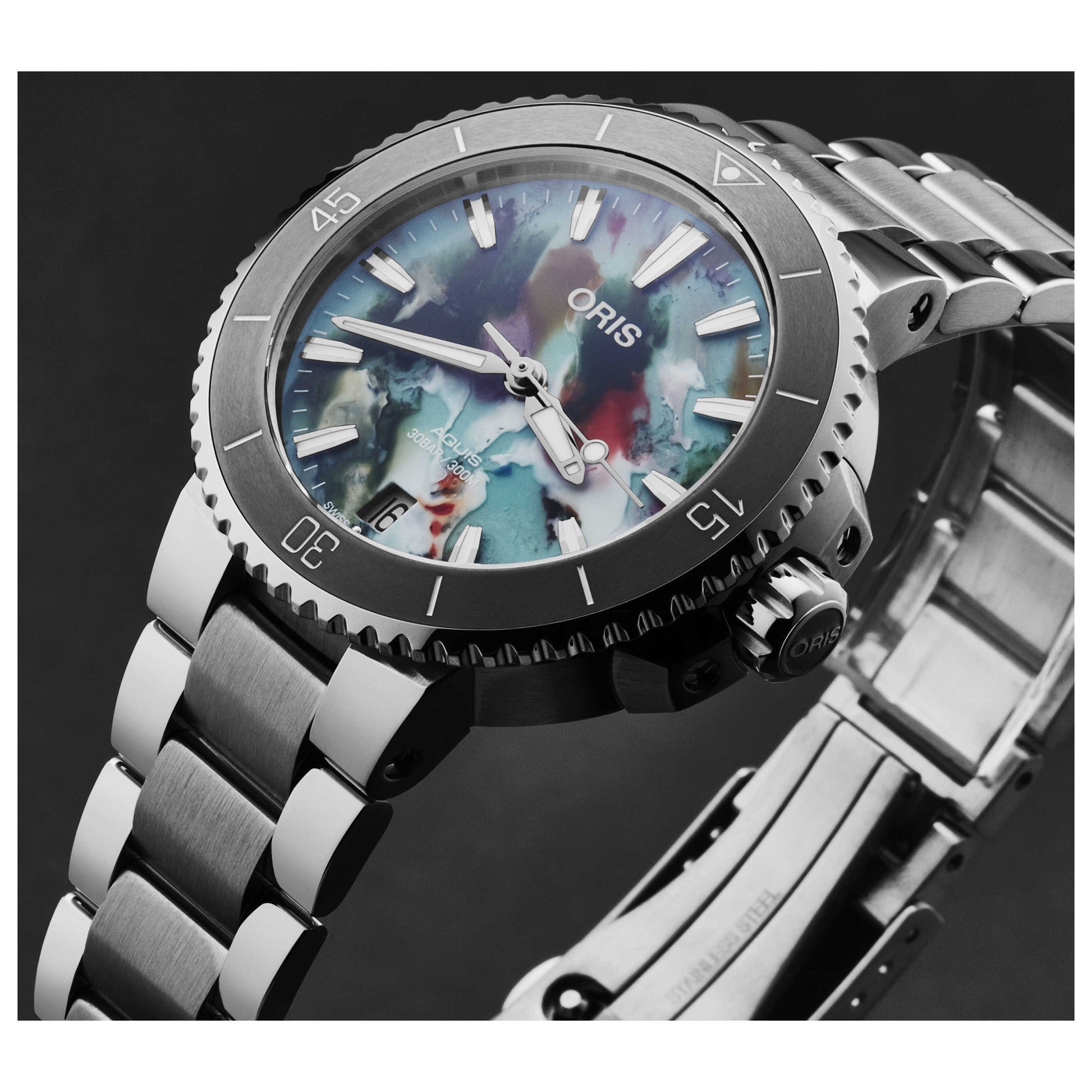 Oris Aquis Men's Automatic Watch 73377704150SET - Image #3