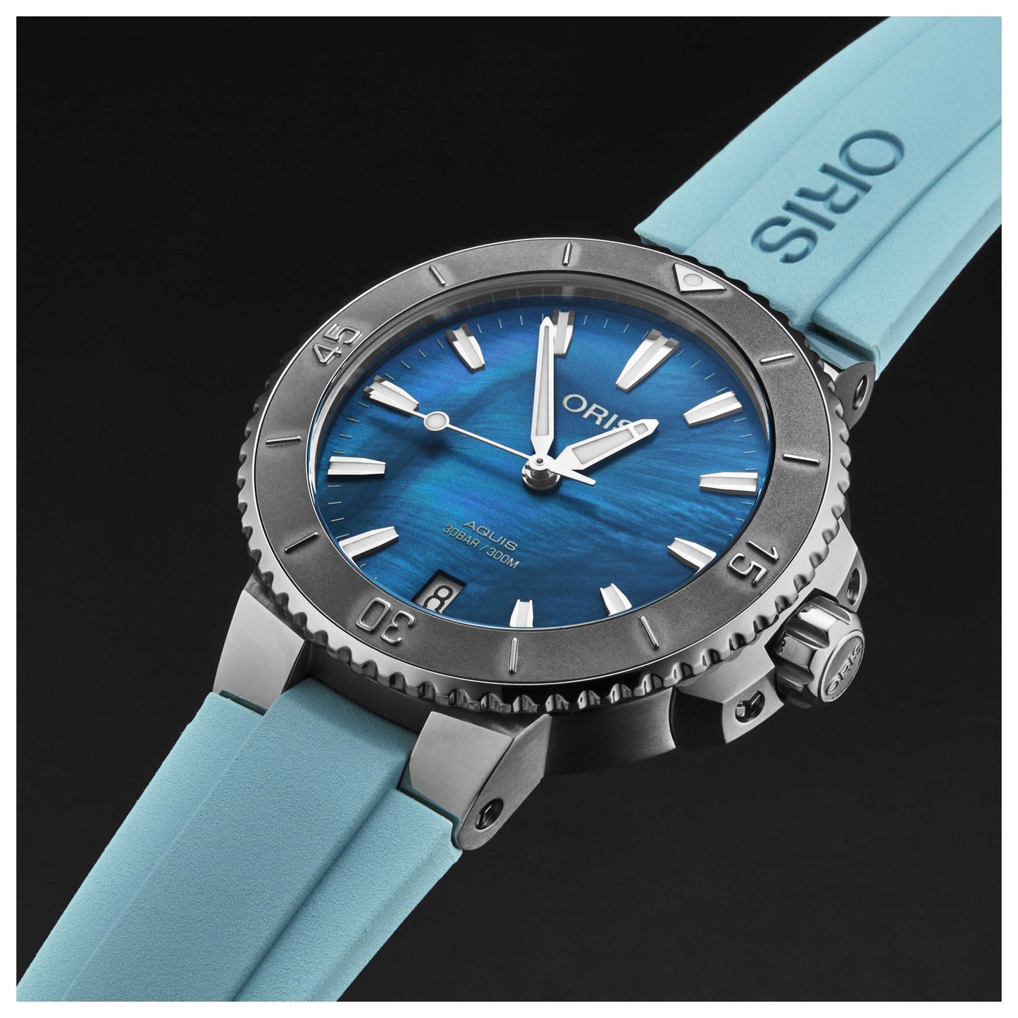 Oris Aquis Women's Automatic Watch 73377704155RS - Image #4