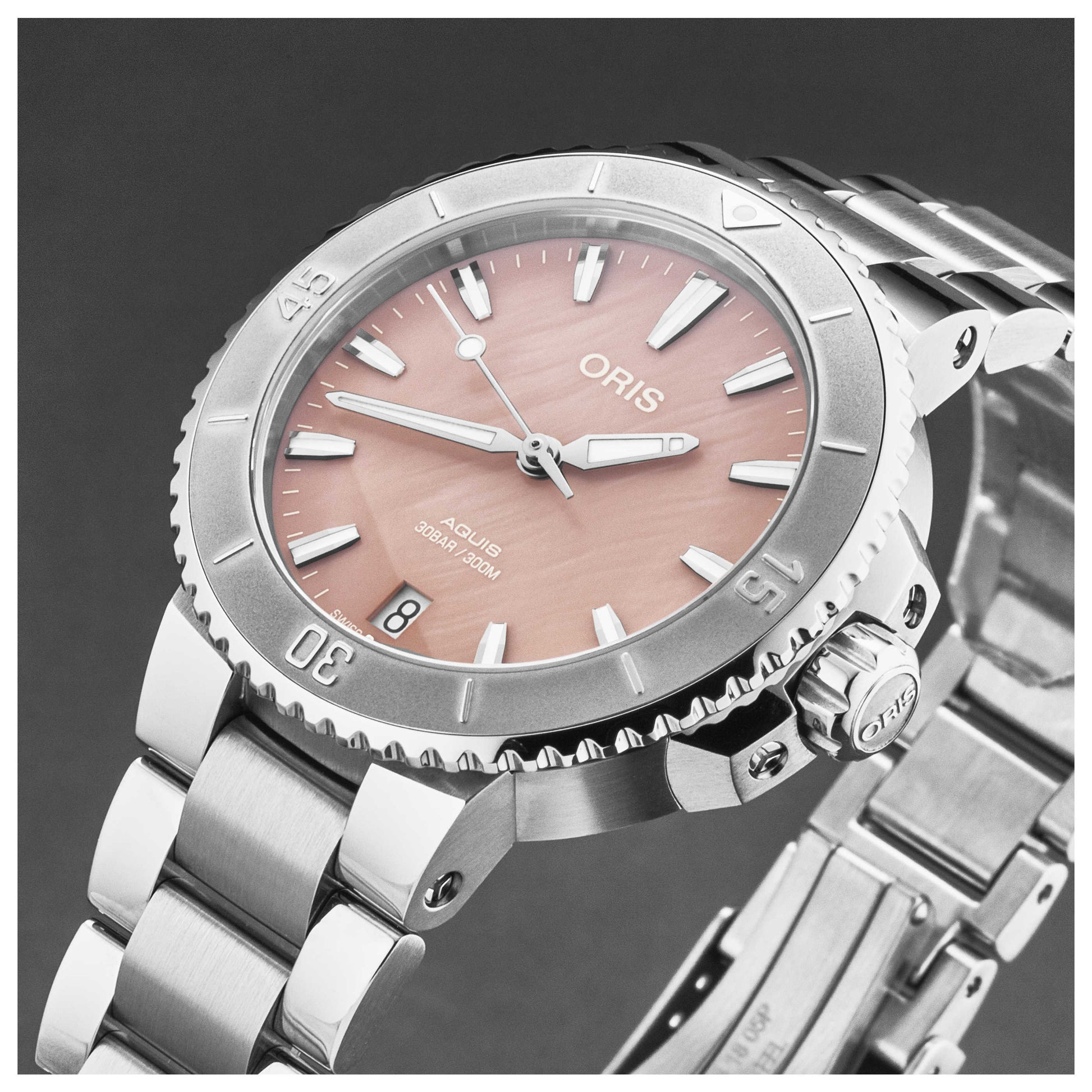 Oris Aquis Women's Automatic Watch 73377704158MB - Image #2