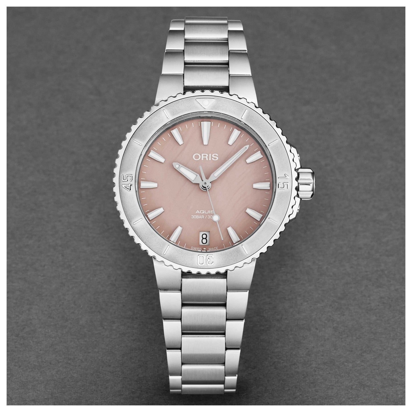 Oris Aquis Women's Automatic Watch 73377704158MB - Image #3