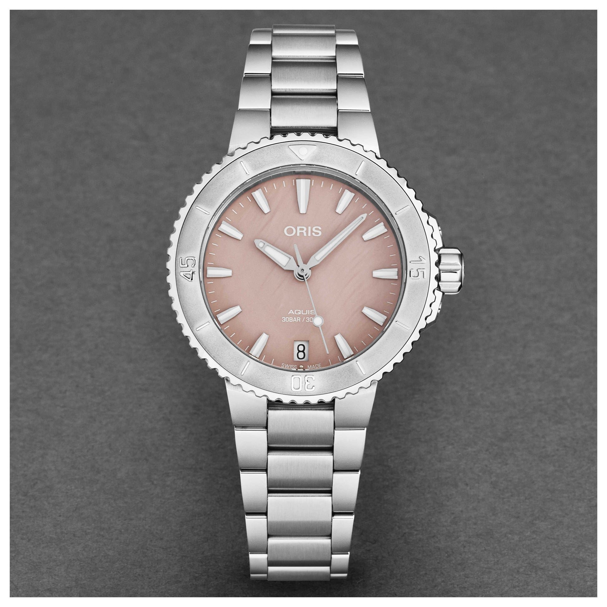 Oris Aquis Women's Automatic Watch 73377704158MB - Image #3