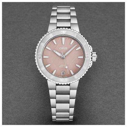 Oris Aquis Women's Automatic Watch 73377704158MB - Image #3