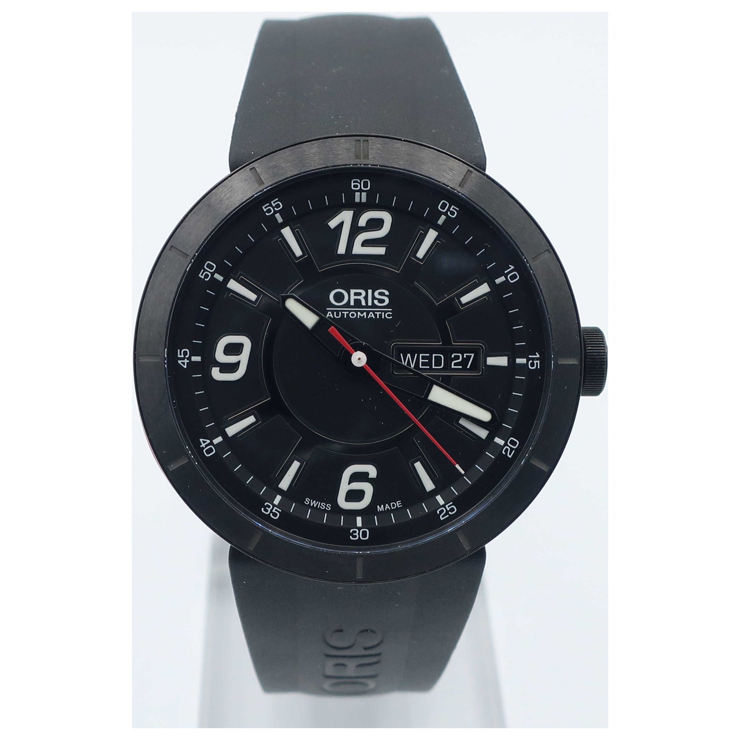 Front view of Oris TT1 Men's Automatic Watch 73576514764074250SDB