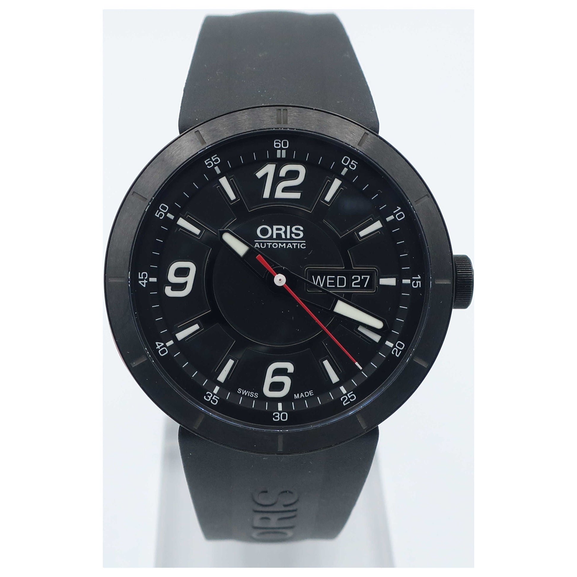 Front view of Oris TT1 Men's Automatic Watch 73576514764074250SDB