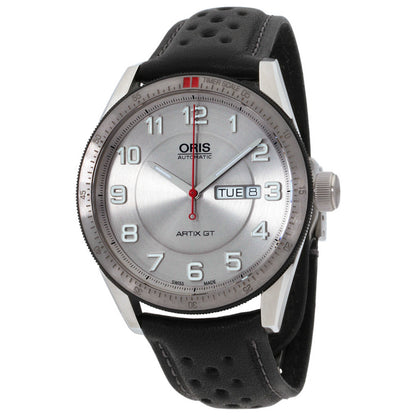 Front view of Oris Artix Men's Automatic Watch 73576624461LSBLK