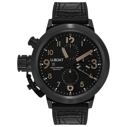 Front view of U-Boat Flight Deck Men's Automatic Watch 7387