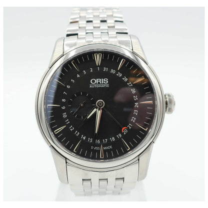 Front view of Oris Artelier Men's Automatic Watch 744-7665-4054-MB-SD