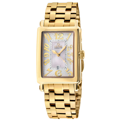 Front view of Gevril Avenue of Americas Mini Women's Quartz Watch 7444YB