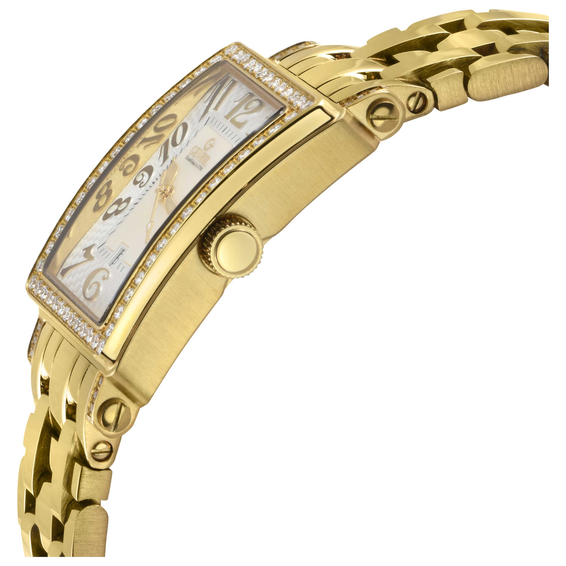 Gevril Avenue of Americas Mini Diamond Women's Quartz Watch 7444YLB - Image #4