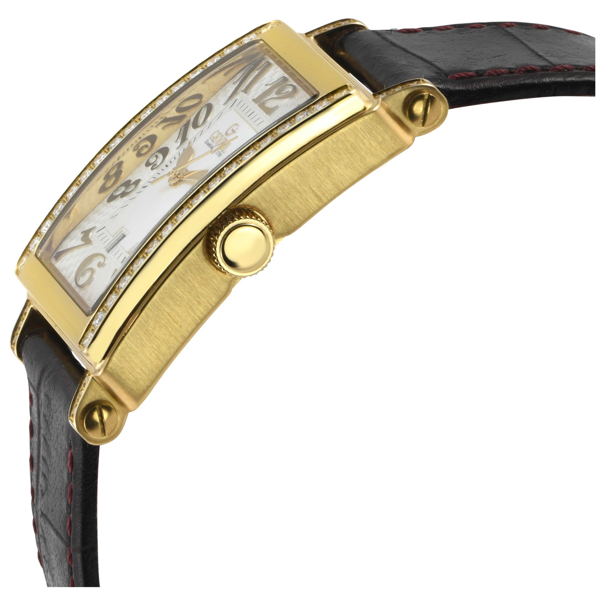 Gevril Avenue of Americas Mini Diamond Women's Quartz Watch 7449YE - Image #4