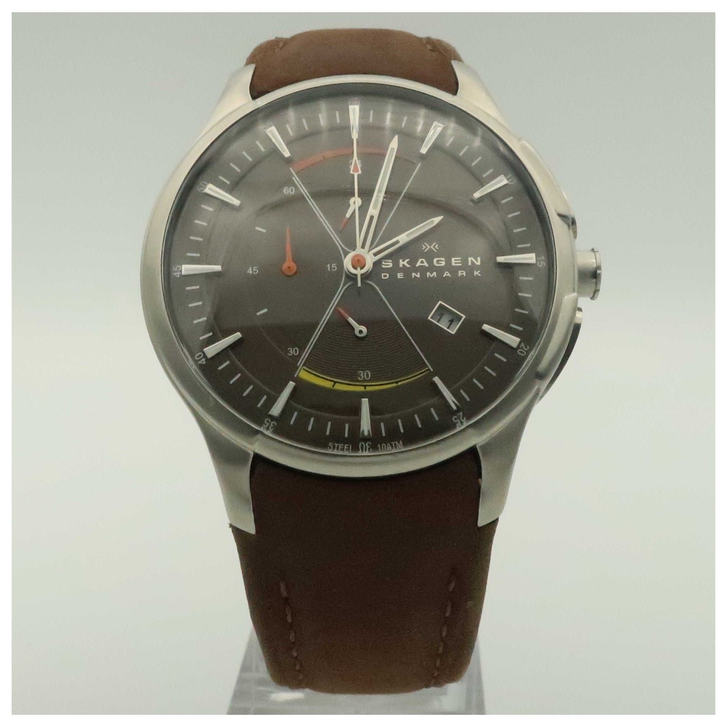 Front view of Skagen Sport Men's Quartz Watch 745XLSLD-PO