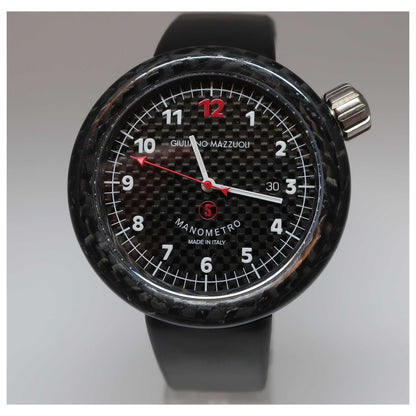 Front view of Giuliano Mazzuoli Manometro S Men's Automatic Watch 7470S0C-510FABL-SD