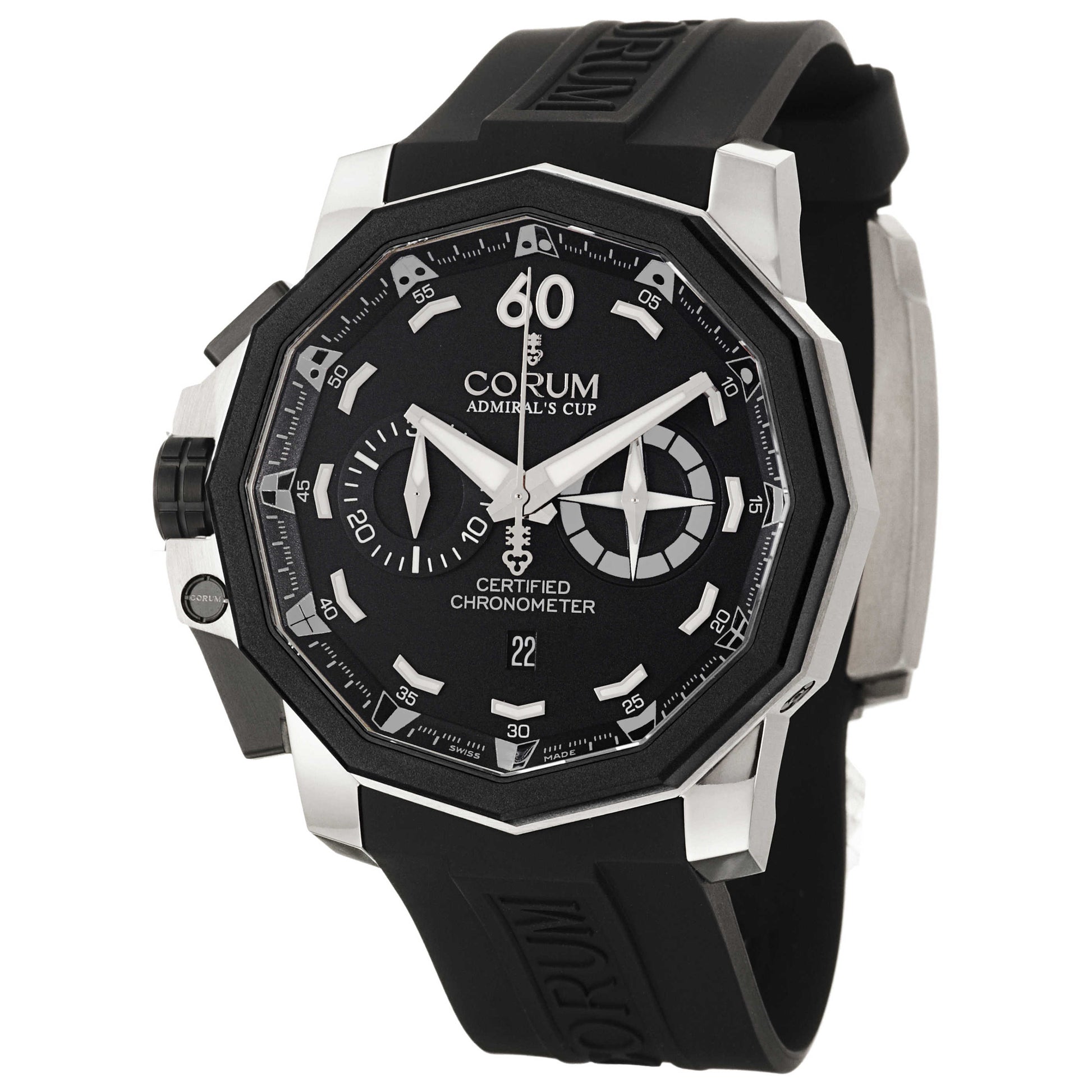 Front view of Corum Admiral's Cup Men's Automatic Watch 753-231-06-0371-AN12