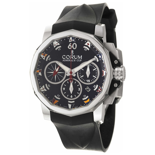 Front view of Corum Admiral's Cup Men's Automatic Watch 753-691-20-F371-AN92