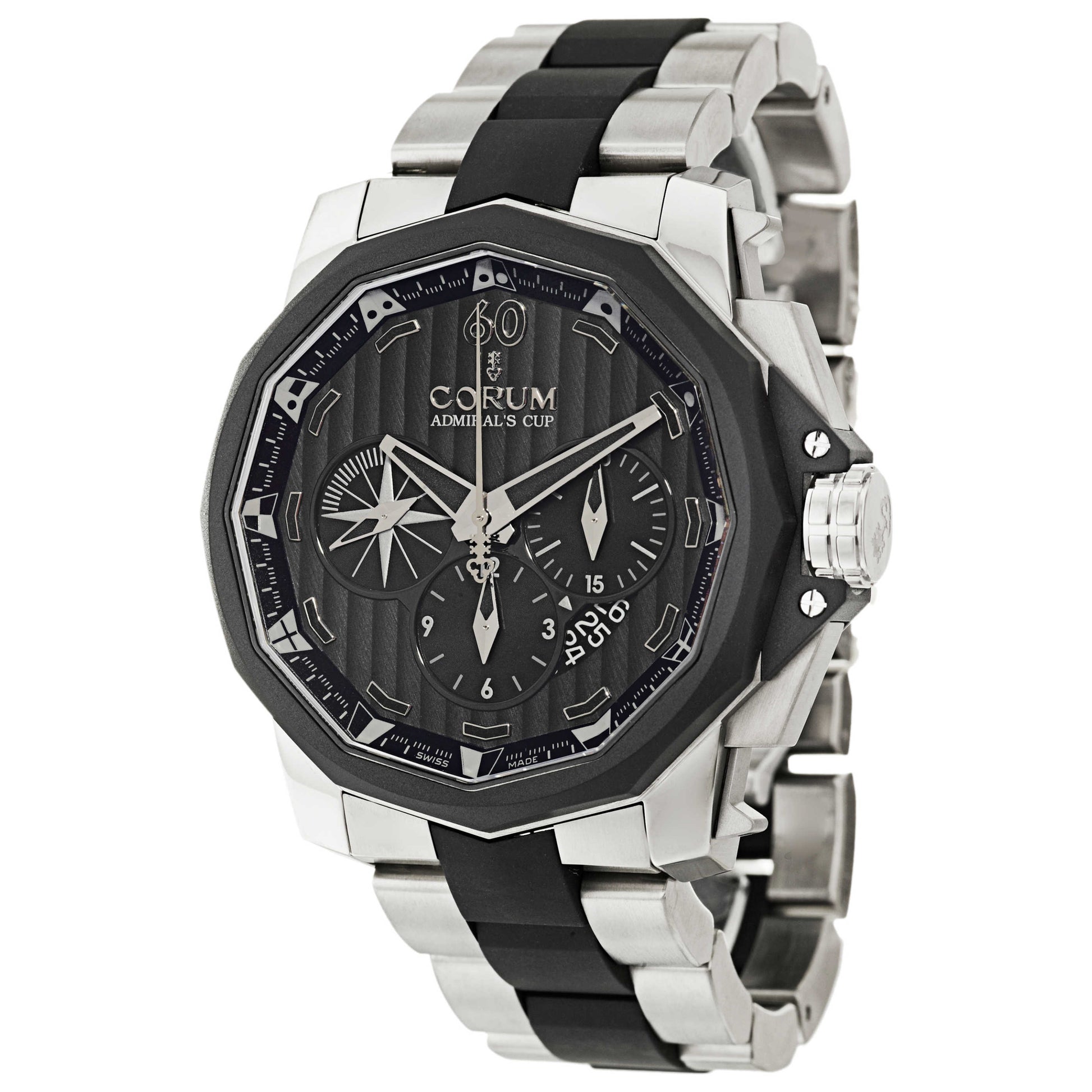 Front view of Corum Admiral's Cup Men's Automatic Watch 753-935-06-V791-AN52
