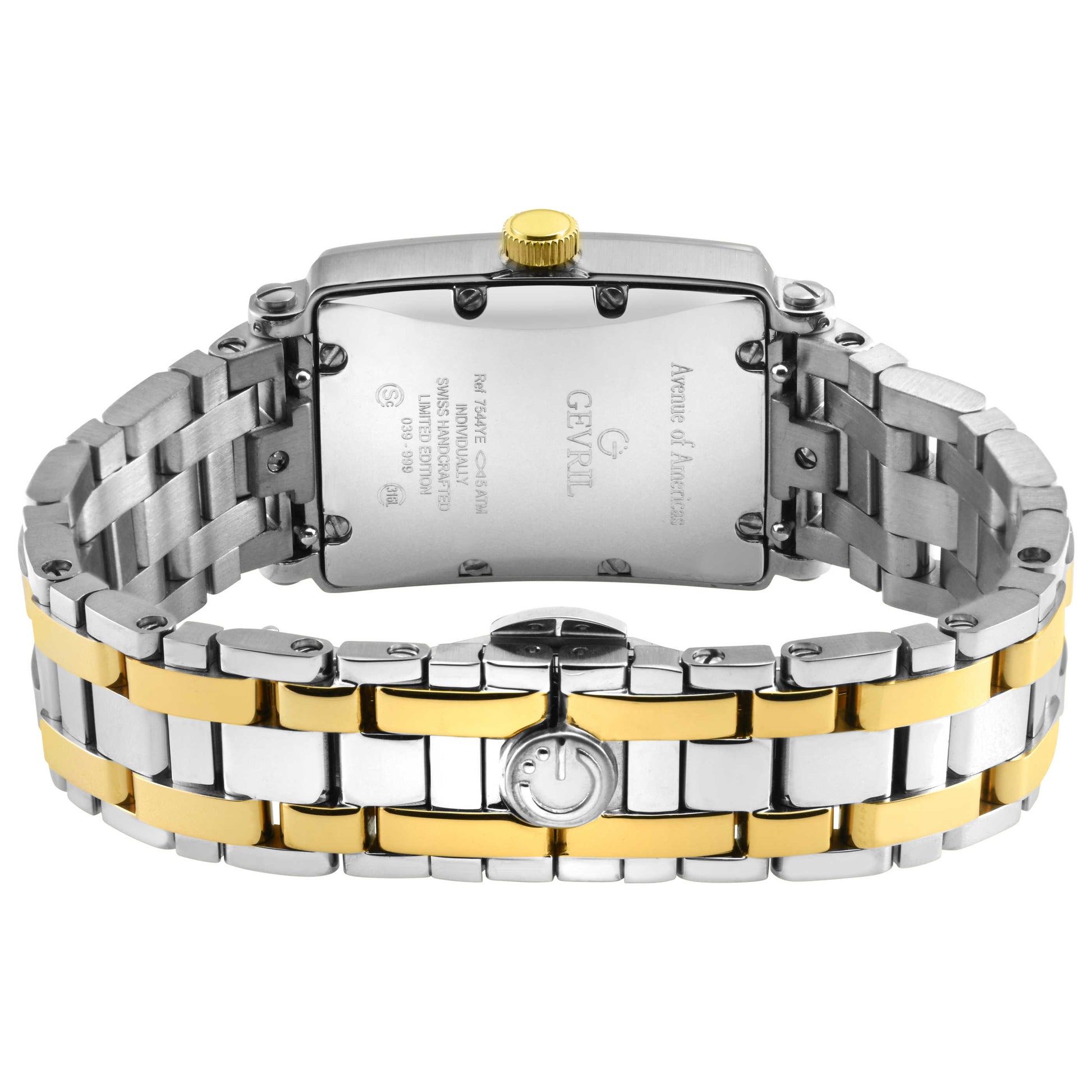 Gevril Avenue of Americas Mini Diamond Women's Quartz Watch 7544YEB - Image #2