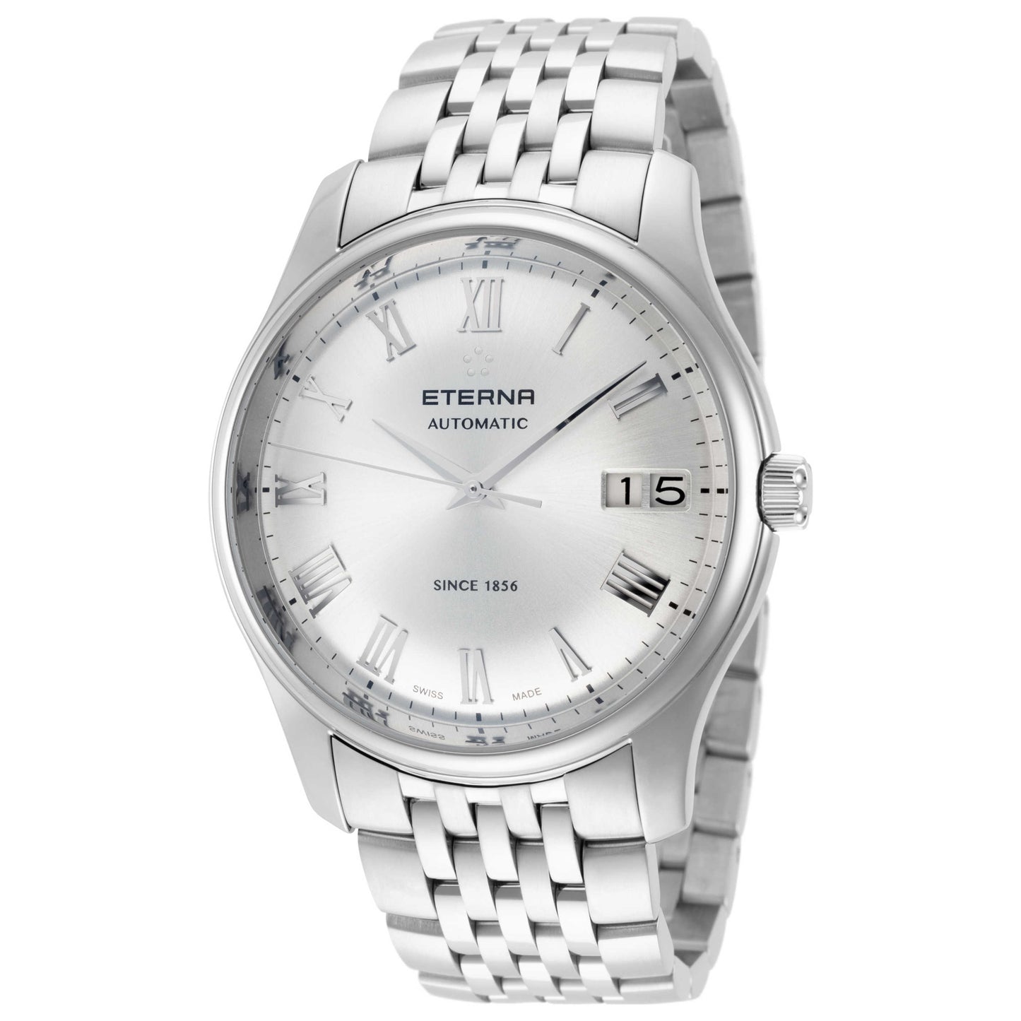 Front view of Eterna Granges Men's Automatic Watch 7630-41-15-1227